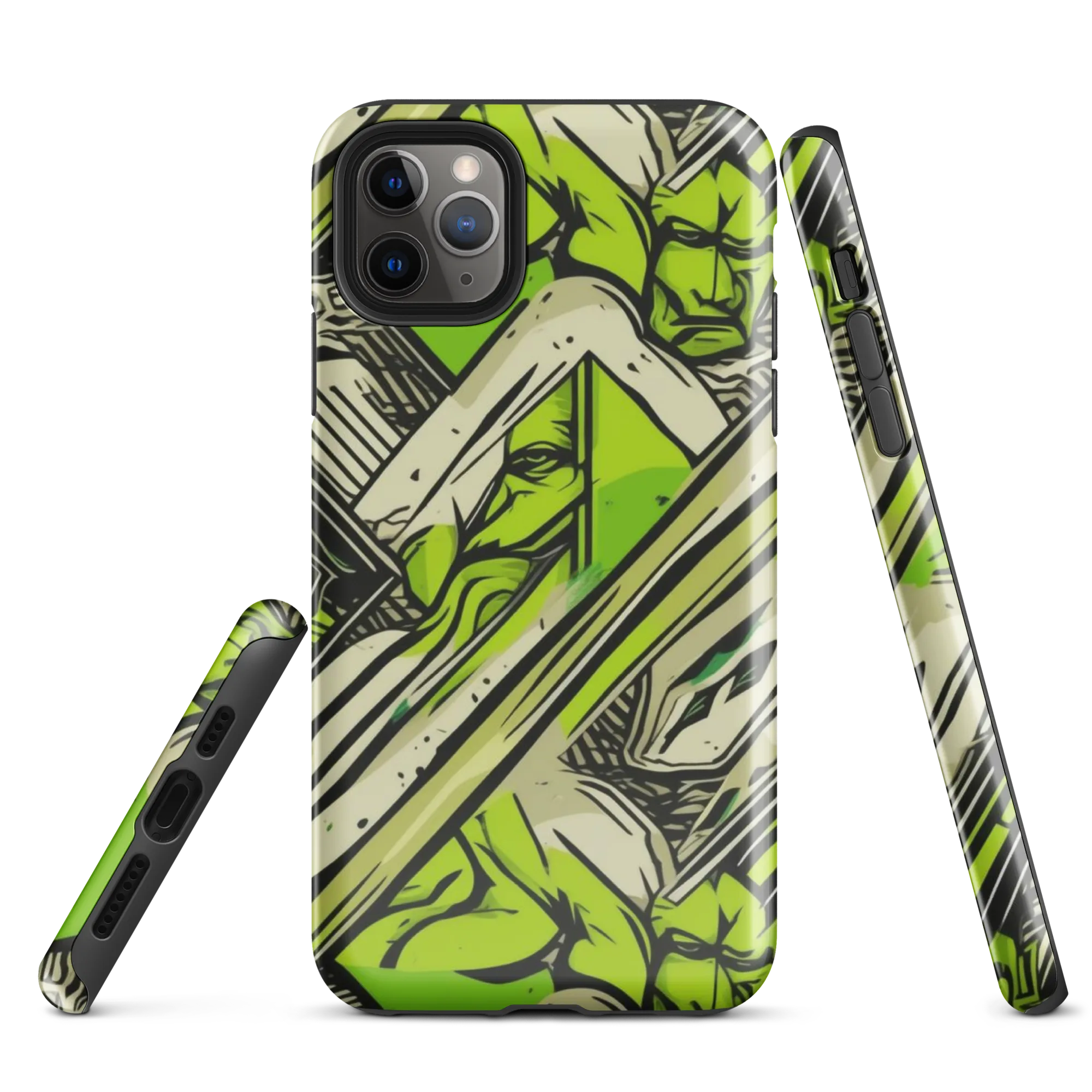 Lime Vigilante on Tough Case for iPhone® — Front