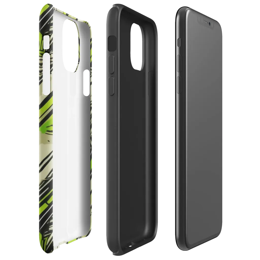 Lime Vigilante on Tough Case for iPhone® — Right