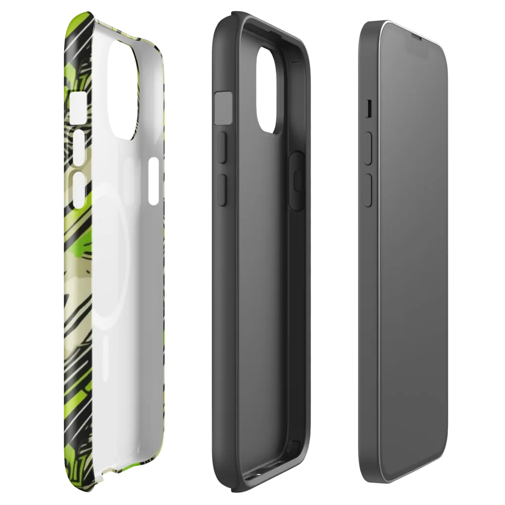 Lime Vigilante on MagSafe Tough Case for iPhone® — Front
