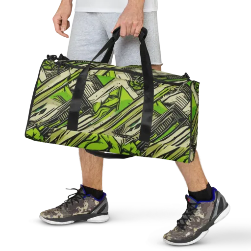Lime Vigilante on a Duffle Bag