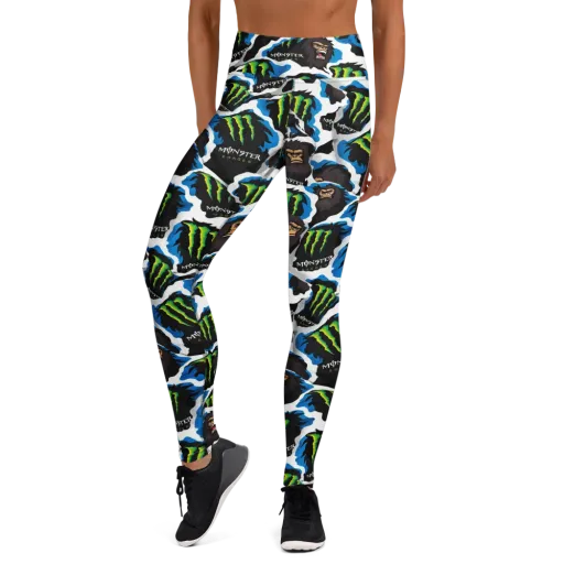 Electric Primate on a Yoga Leggings