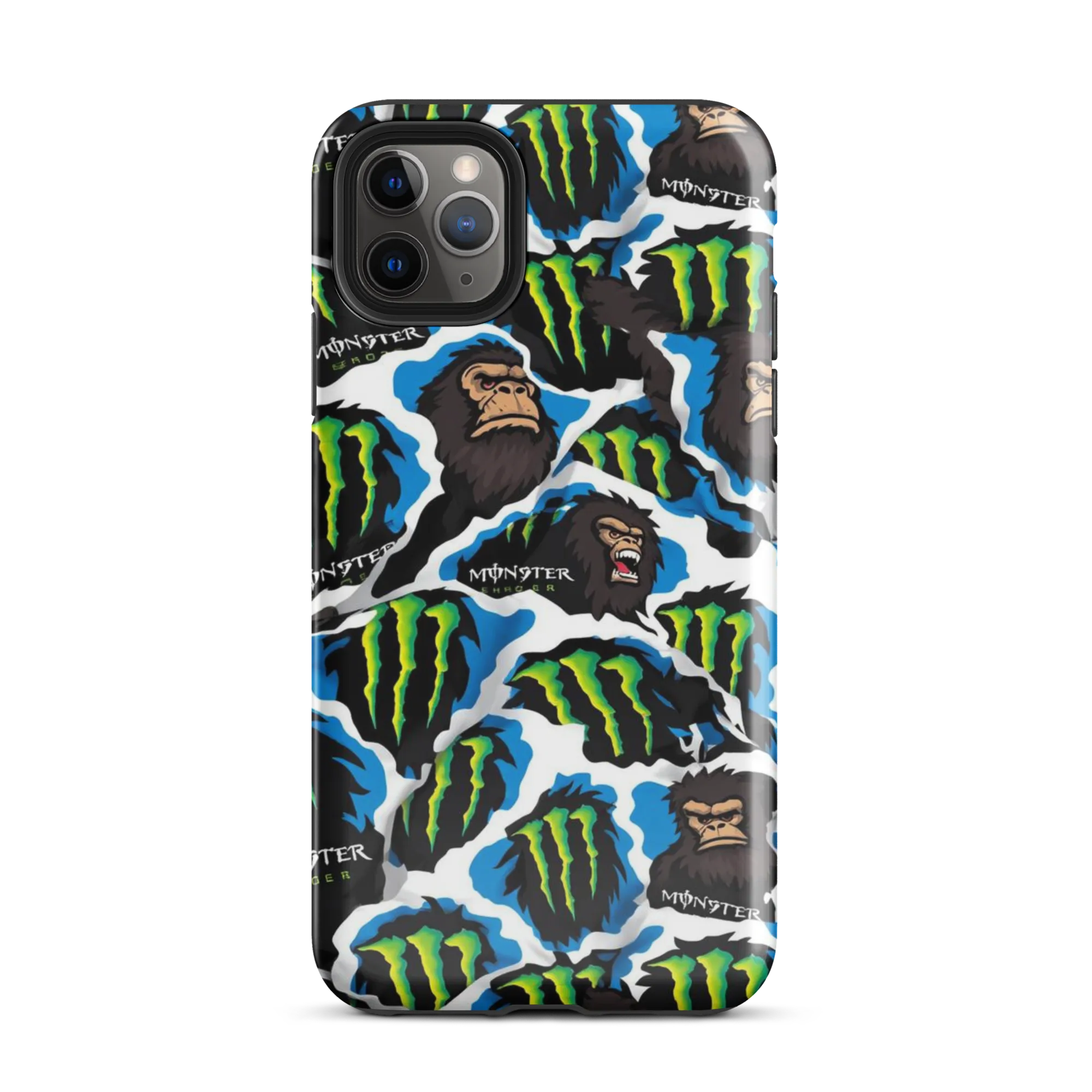 Electric Primate on Tough Case for iPhone® — Front