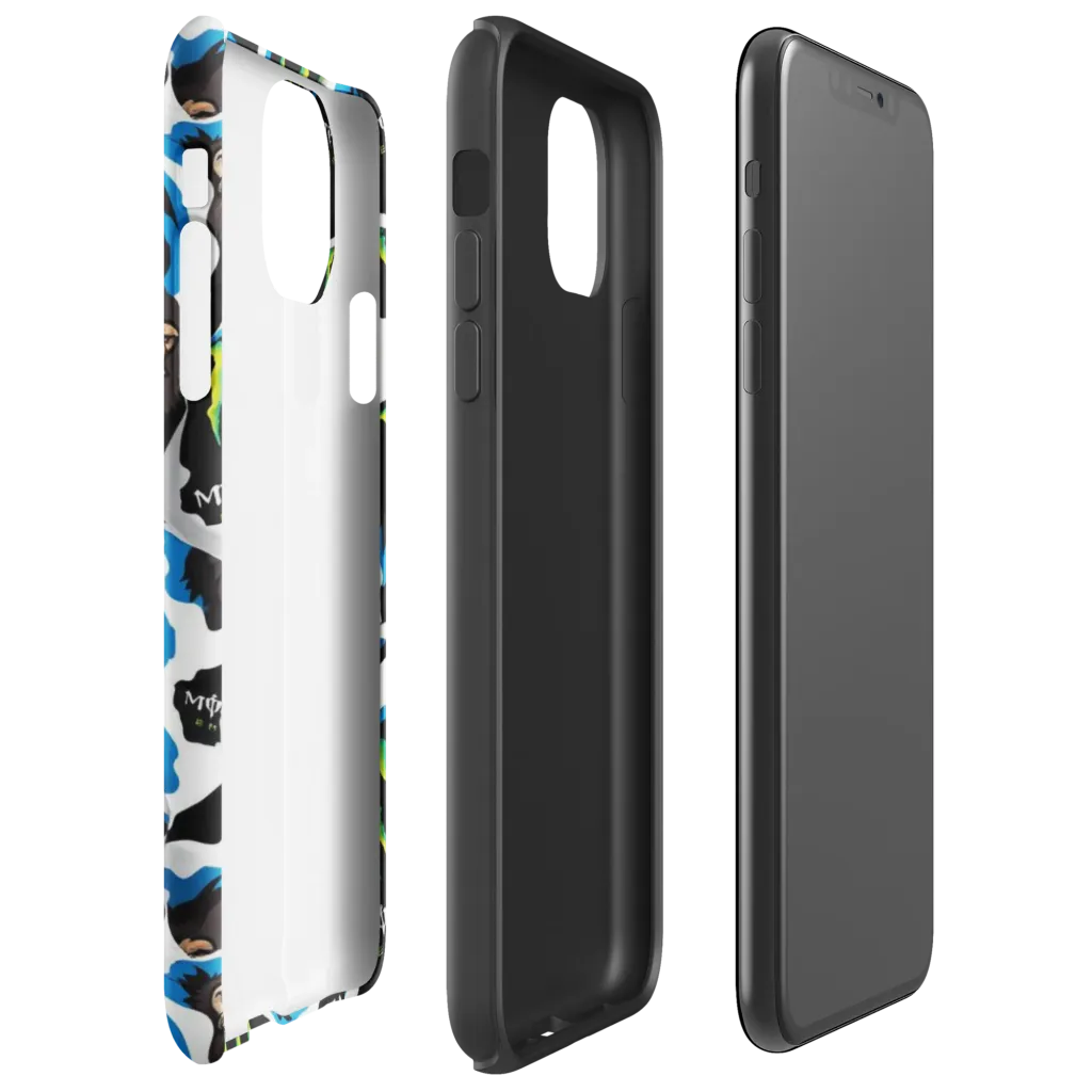Electric Primate on Tough Case for iPhone® — Right