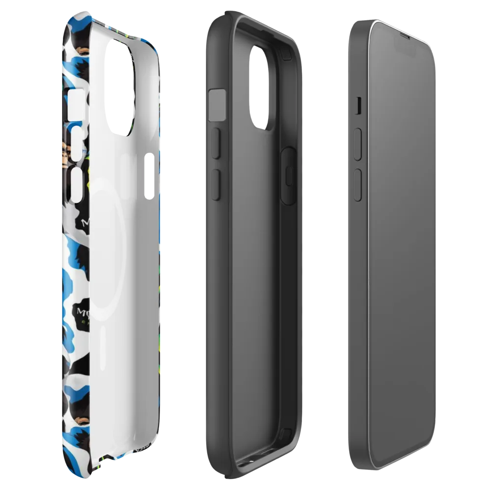 Electric Primate on MagSafe Tough Case for iPhone® — Front