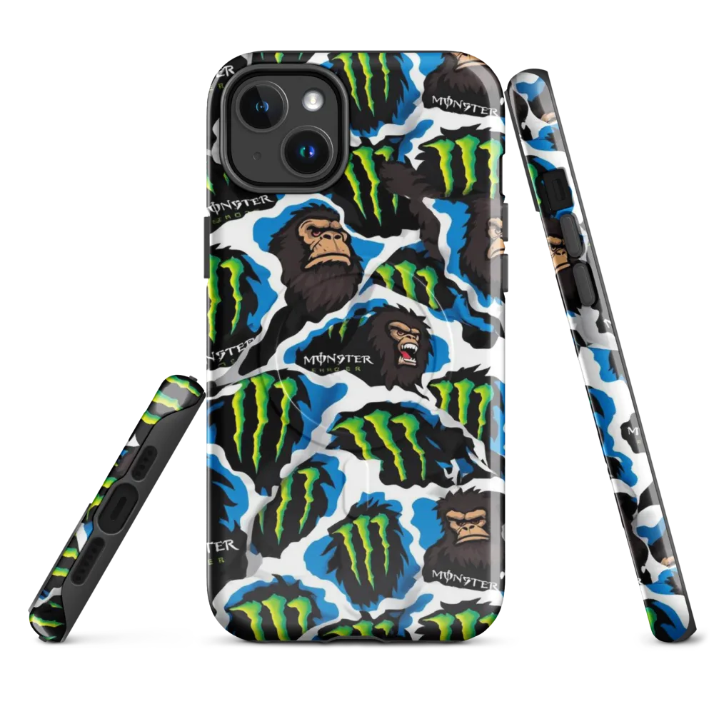 Electric Primate on MagSafe Tough Case for iPhone® — Front