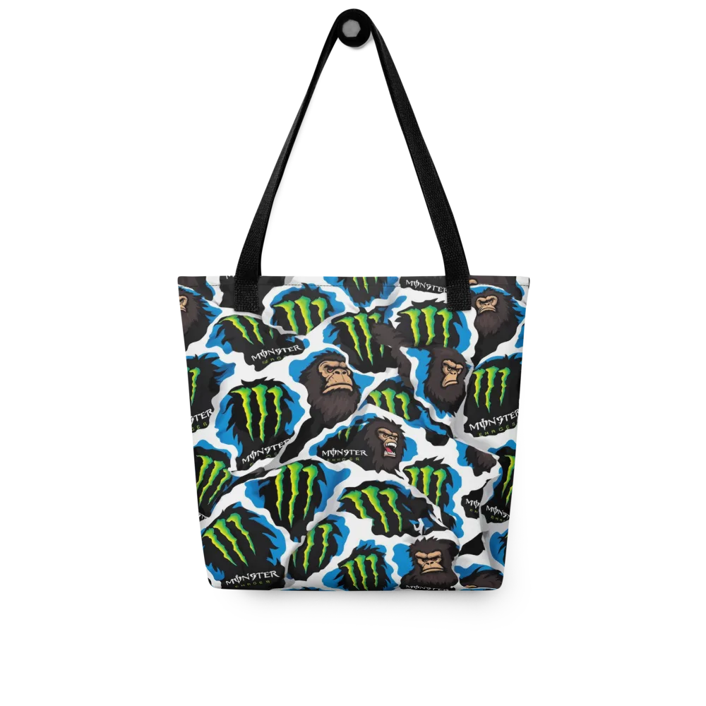 Electric Primate on Tote Bag — Front