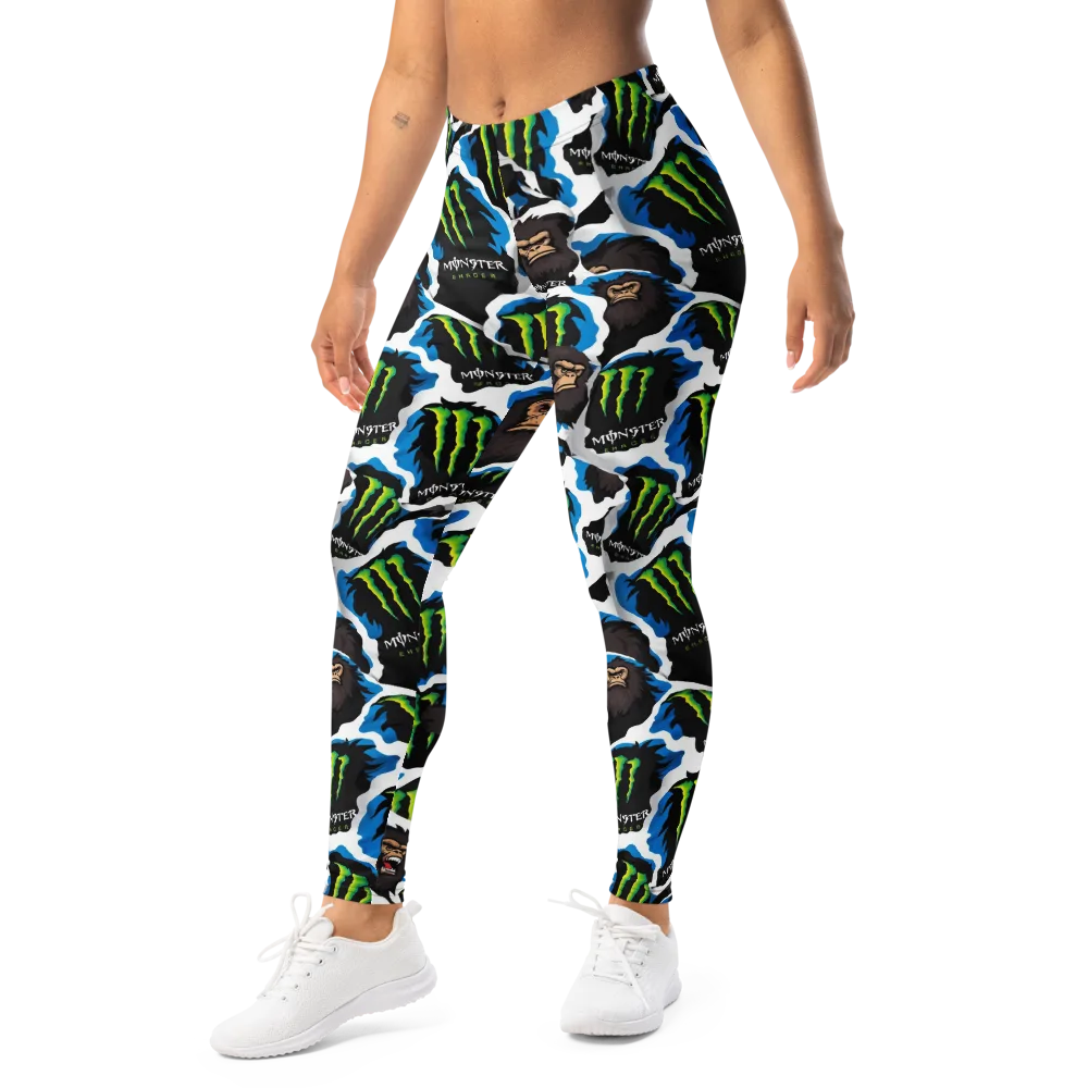 Electric Primate on Leggings — Left Front