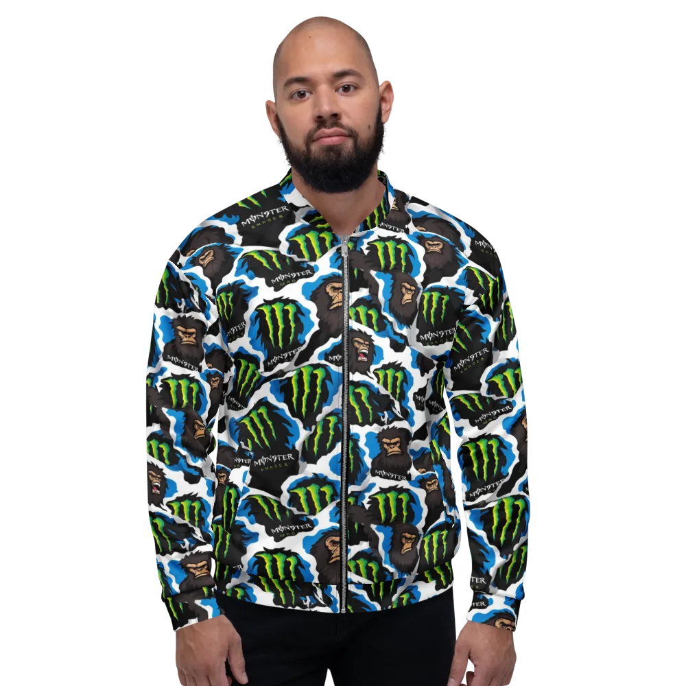Electric Primate on Bomber Jacket — Front