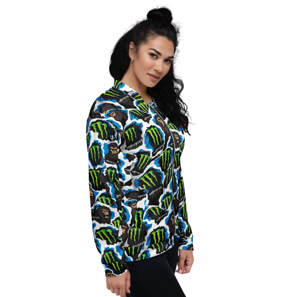 Electric Primate on Bomber Jacket — Right