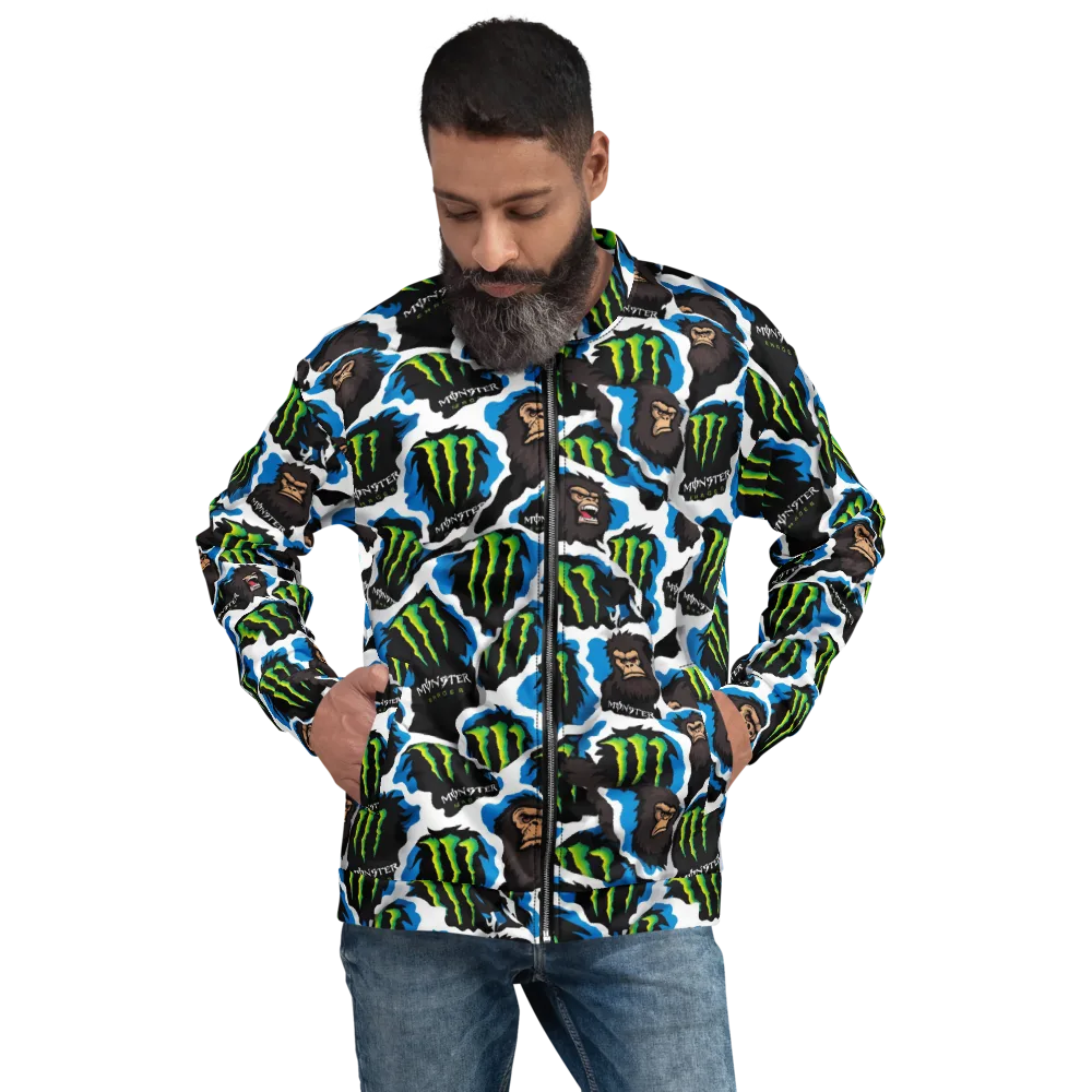 Electric Primate on Bomber Jacket — Front