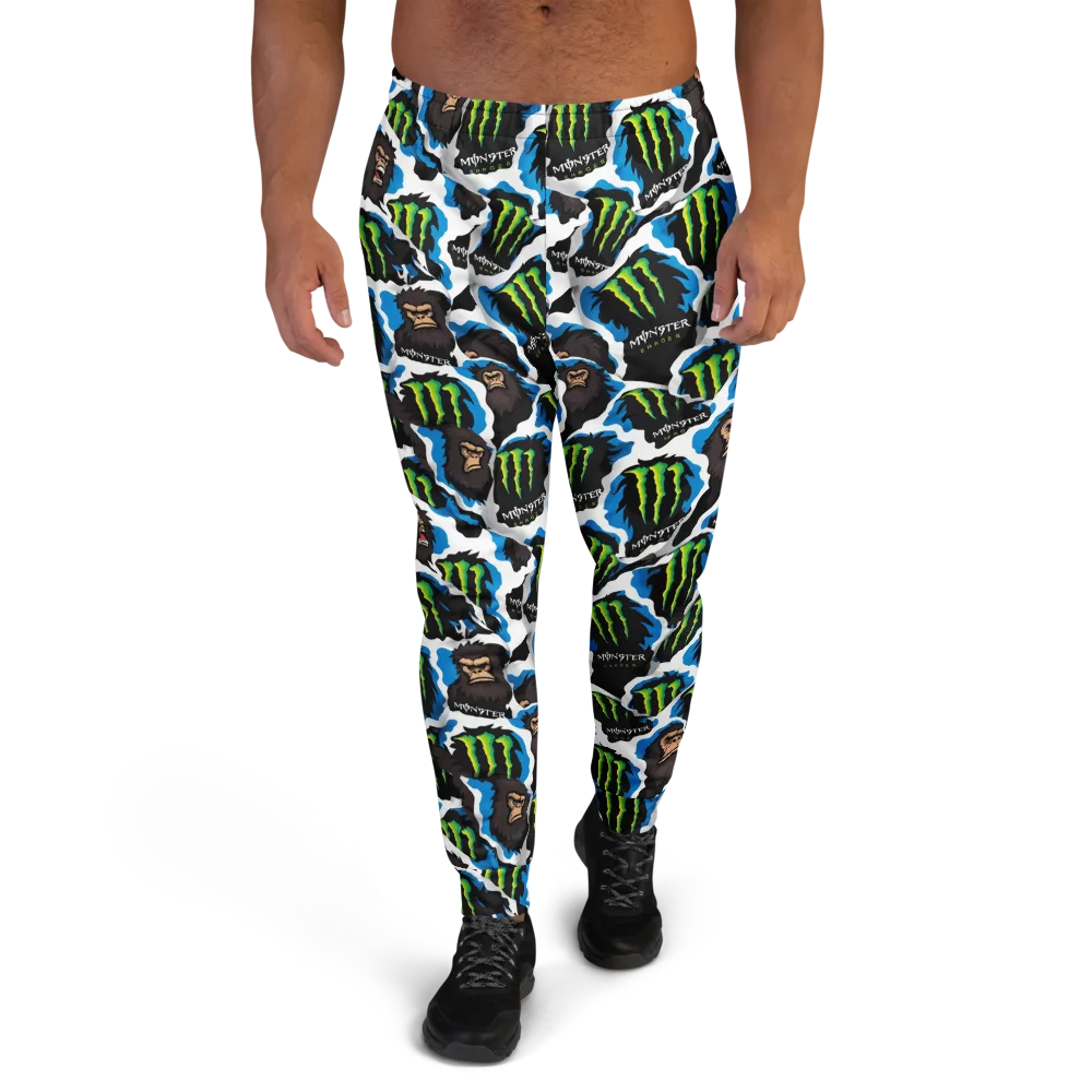 Electric Primate on Men's Joggers — Front