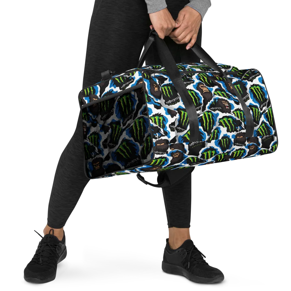 Electric Primate on Duffle Bag — Right Front
