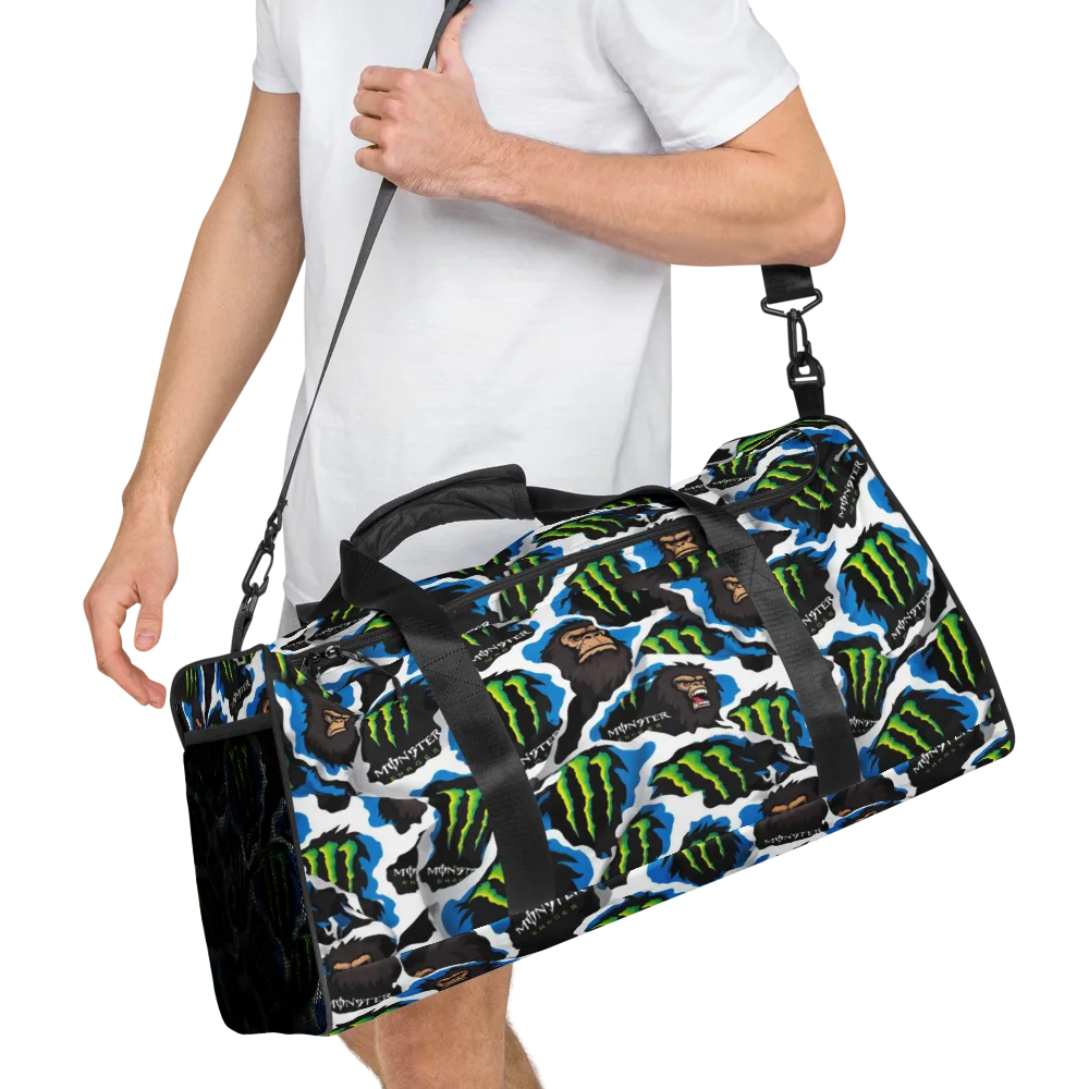 Electric Primate on Duffle Bag — Right Front