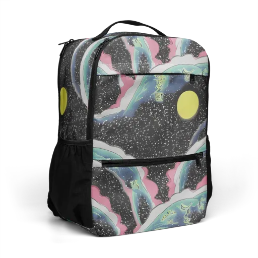 Lunar Waves on a Utility Backpack