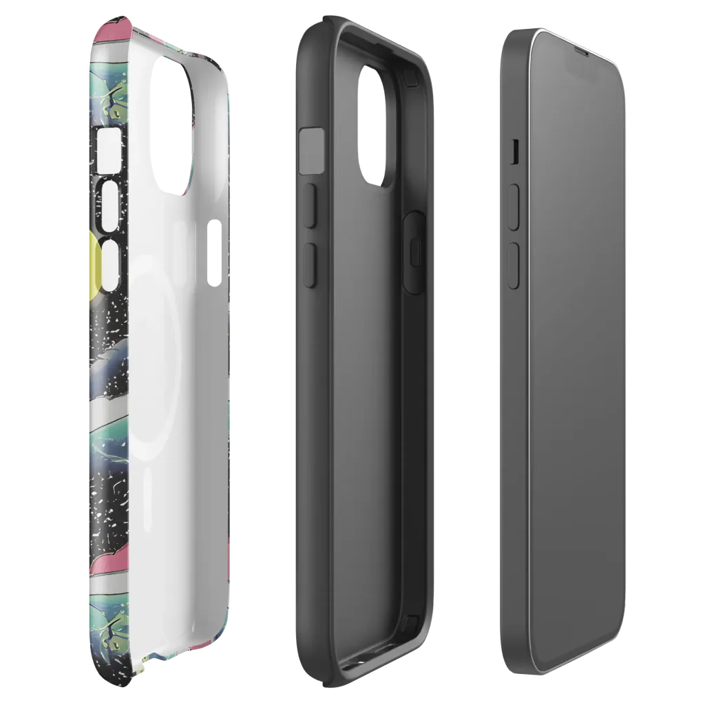 Lunar Waves on MagSafe Tough Case for iPhone® — Front