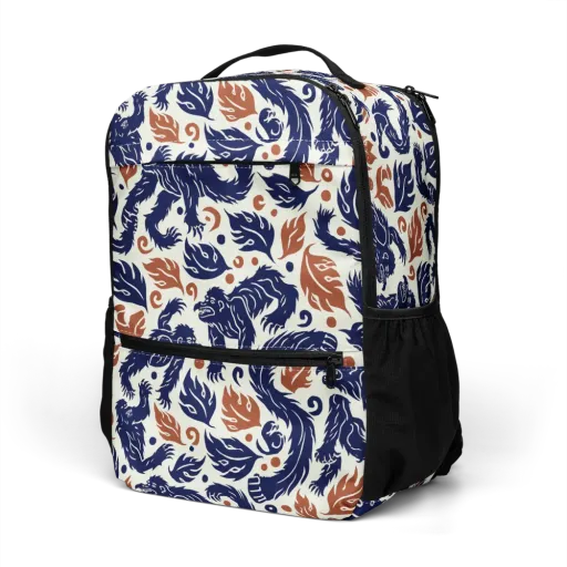 Ember Beasts on a Utility Backpack