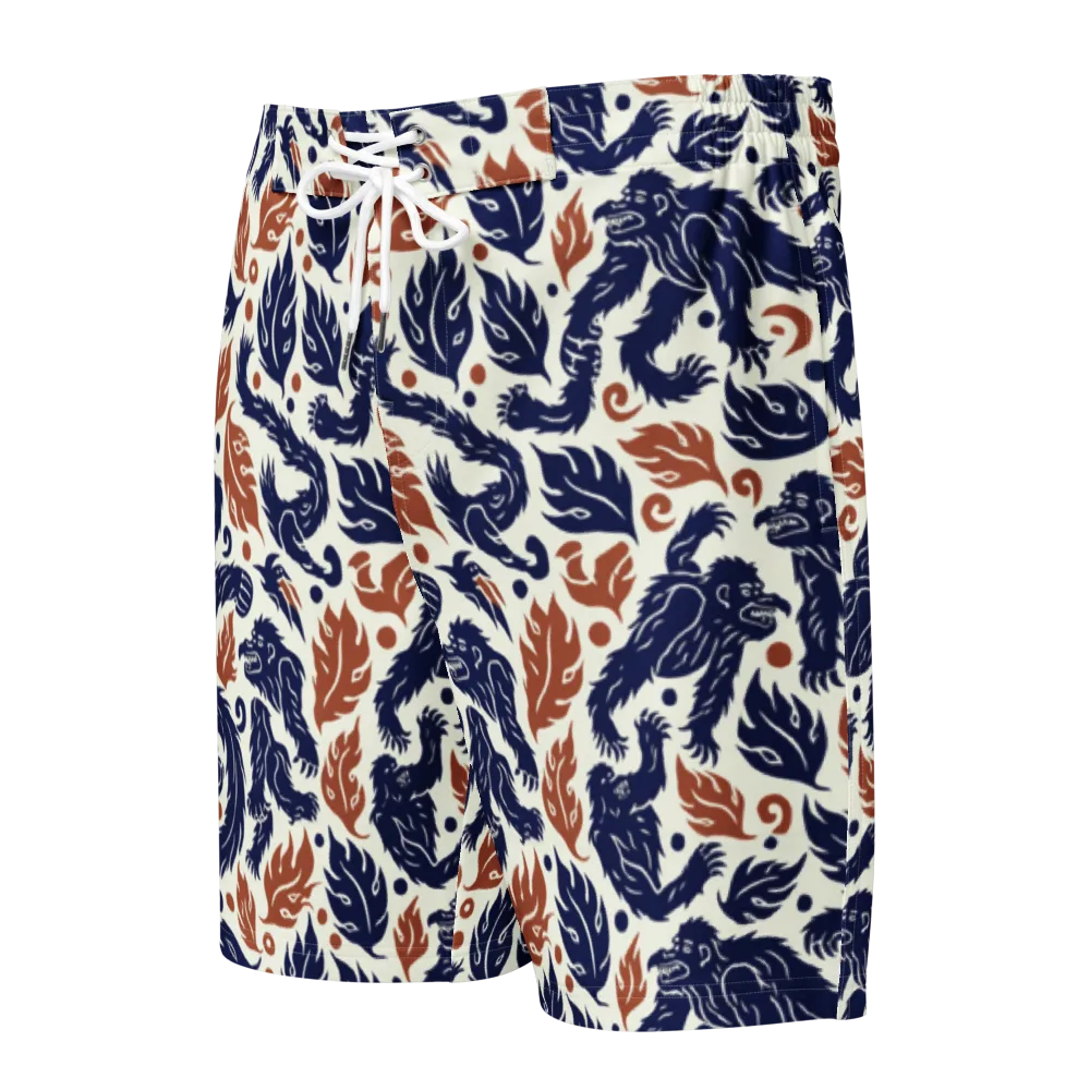 Ember Beasts on Men's Board Shorts — Front