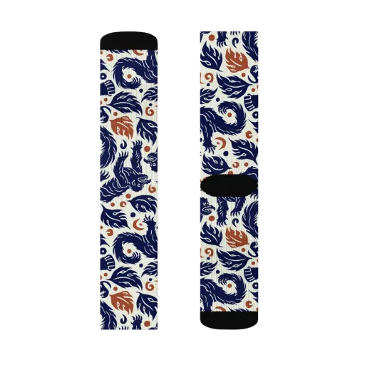 Ember Beasts on a Socks