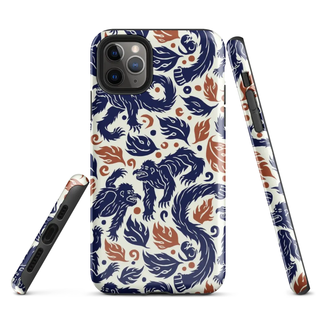 Ember Beasts on Tough Case for iPhone® — Front
