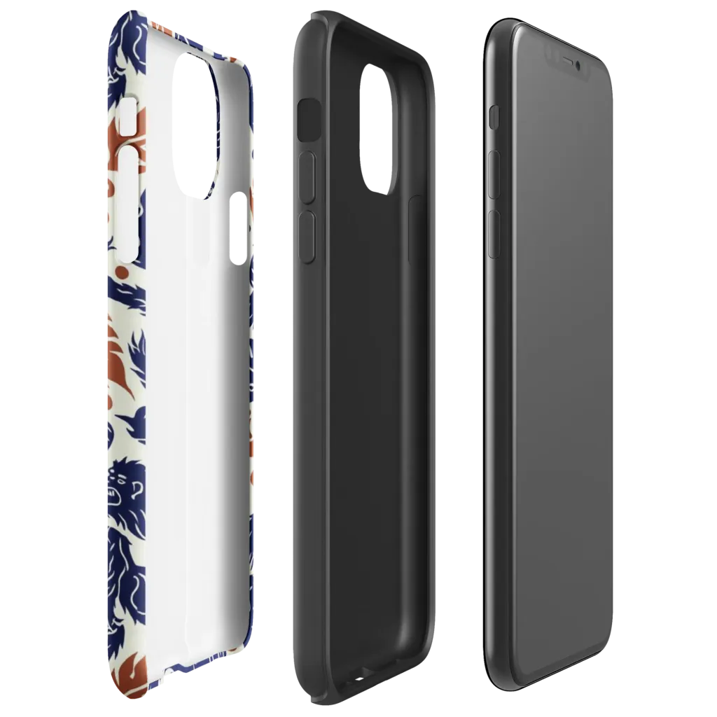 Ember Beasts on Tough Case for iPhone® — Right