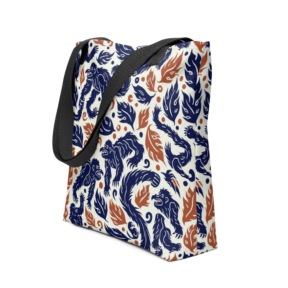 Ember Beasts on Tote Bag — Front