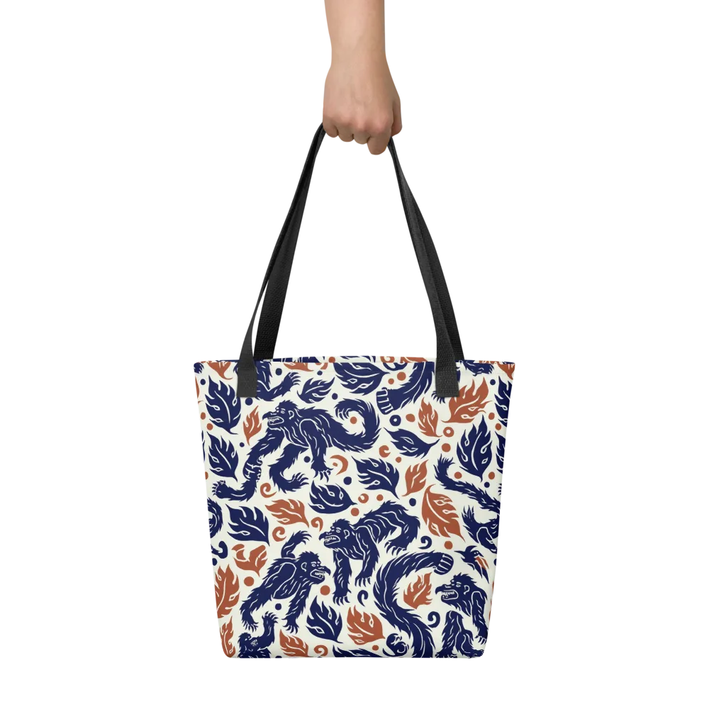 Ember Beasts on Tote Bag — Front