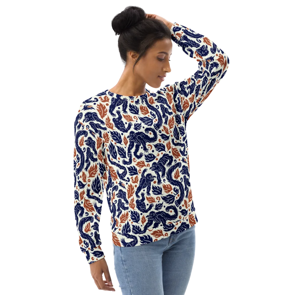 Ember Beasts on Sweatshirt — Right Front