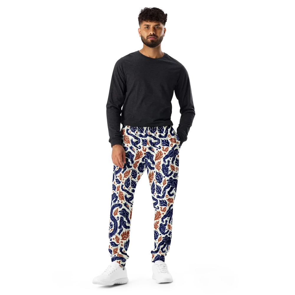 Ember Beasts on Men's Joggers — Front