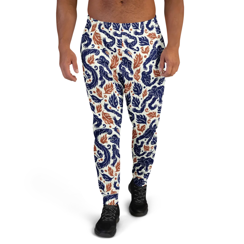 Ember Beasts on Men's Joggers — Front