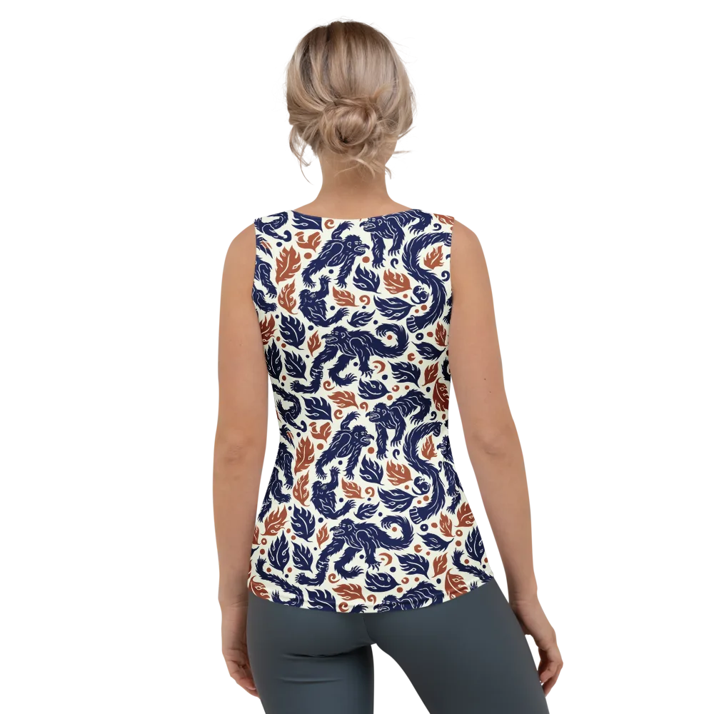 Ember Beasts on Women's Tank Top — Back