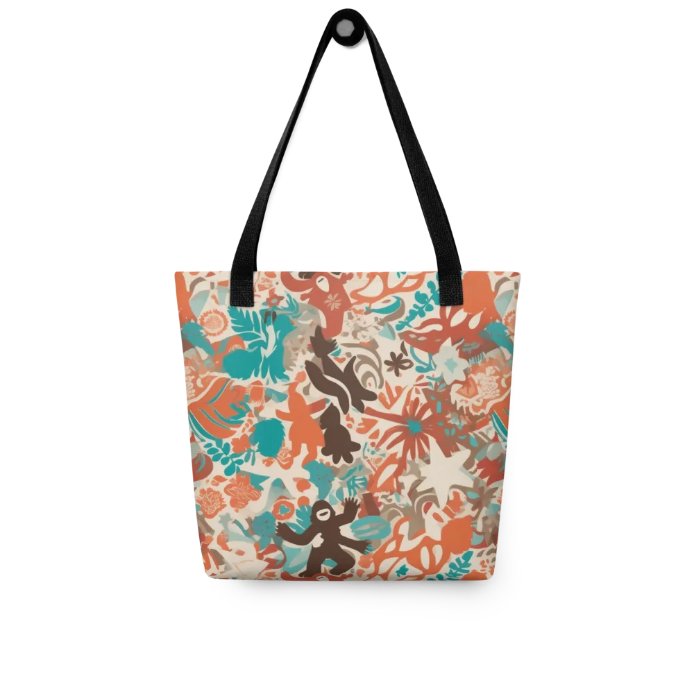 Tropical Cutout on Tote Bag — Front