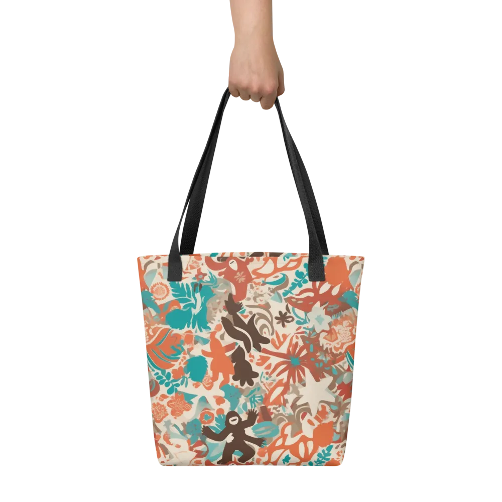 Tropical Cutout on Tote Bag — Front
