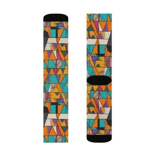 Amber Geometry on a Socks