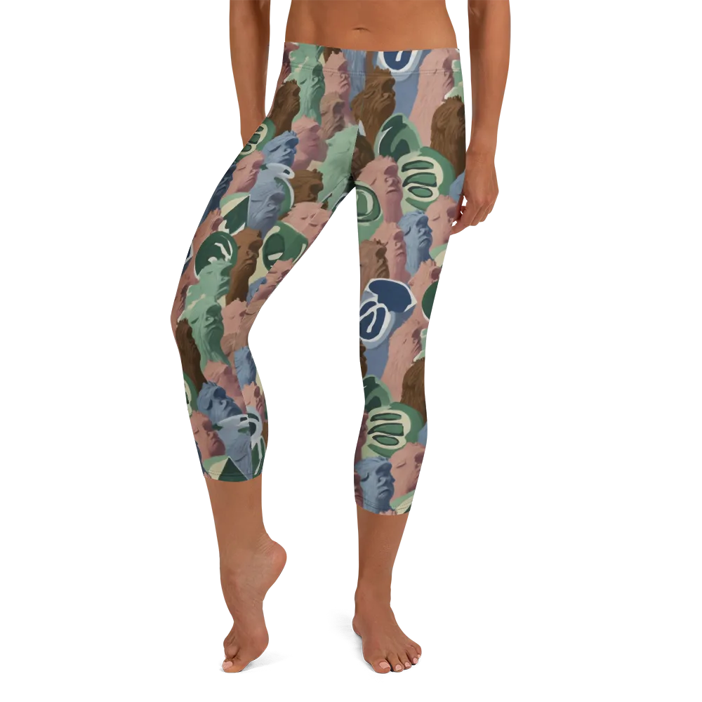 Profile Parade on Capri Leggings — Front