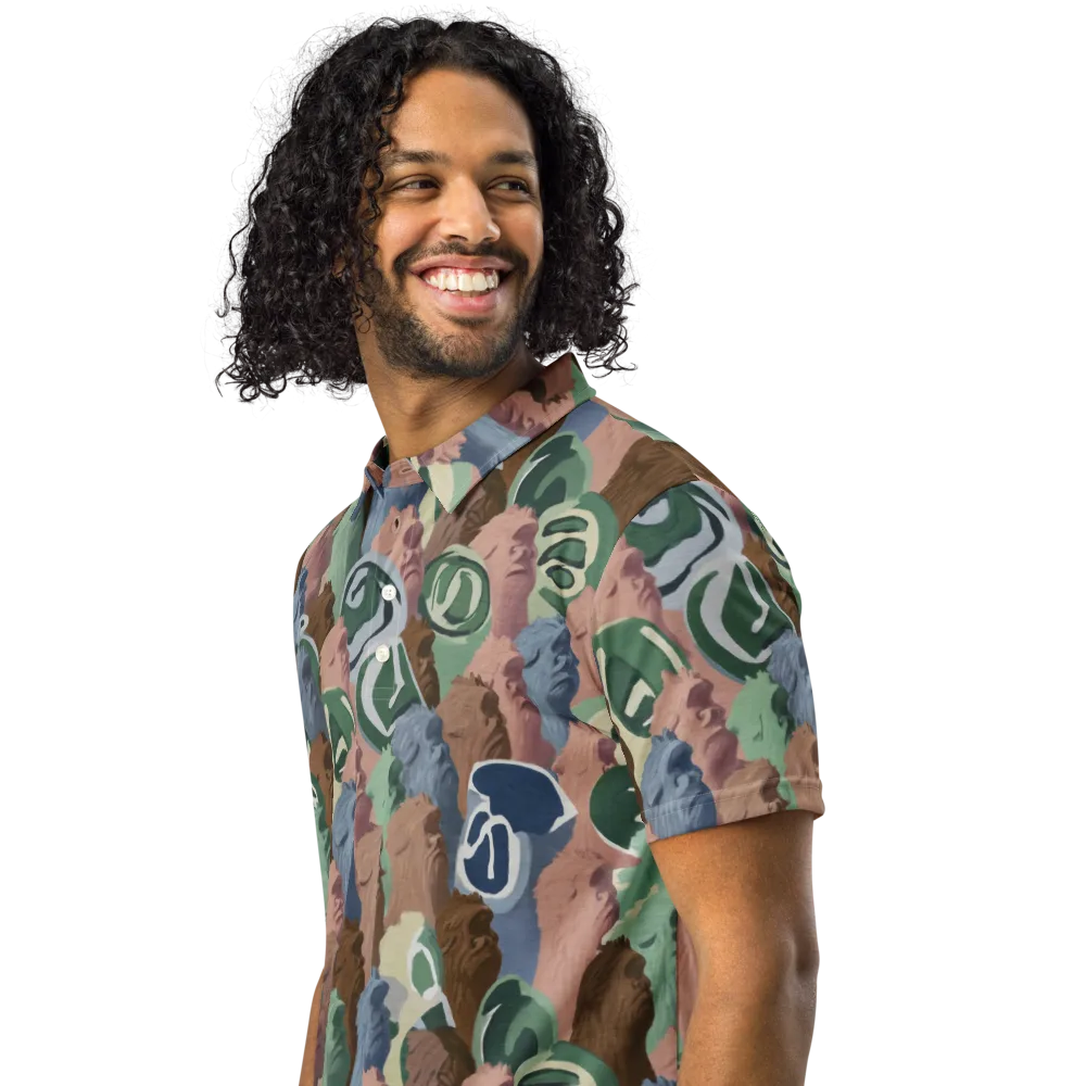 Profile Parade on Men's Slim Fit Polo Shirt — Left Front