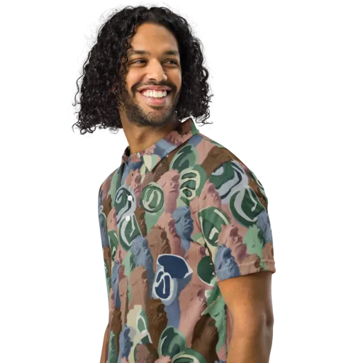 Profile Parade on a Men's Slim Fit Polo Shirt