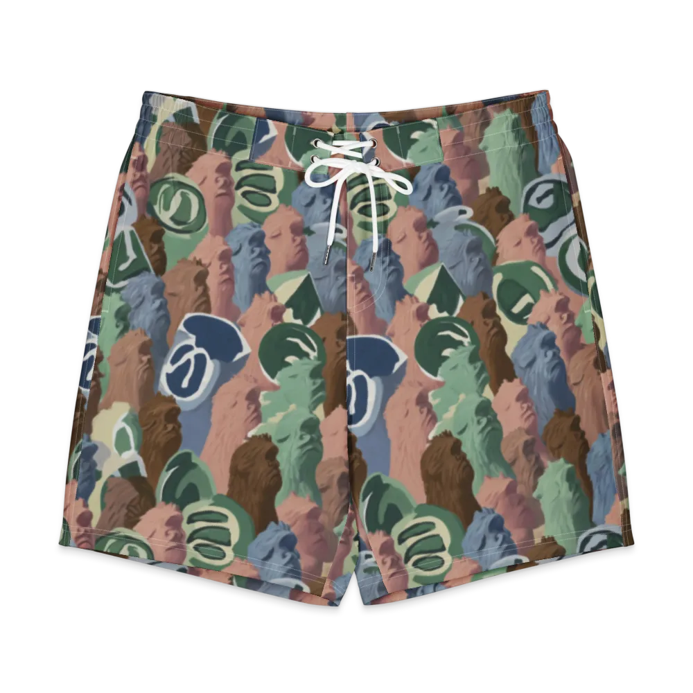 Profile Parade on Men's Board Shorts — Front
