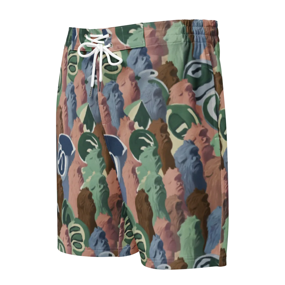 Profile Parade on Men's Board Shorts — Front