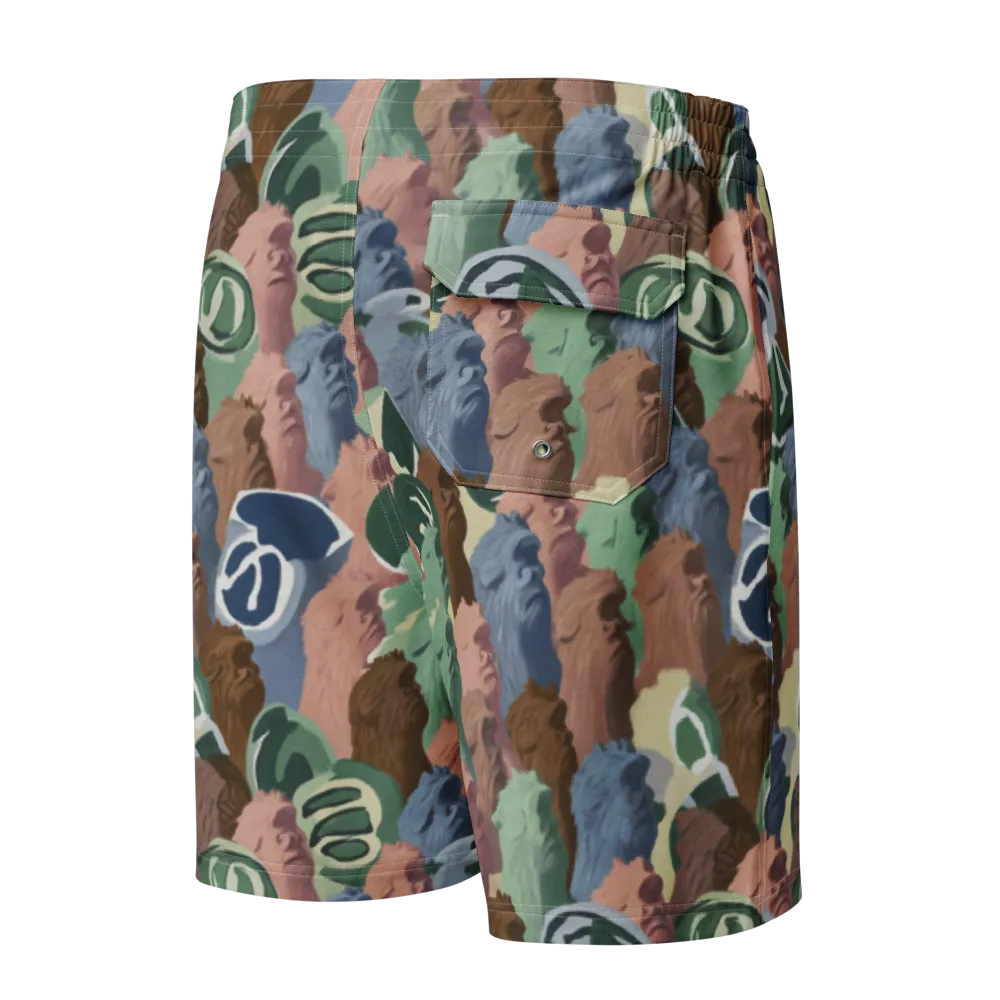 Profile Parade on Men's Board Shorts — Back
