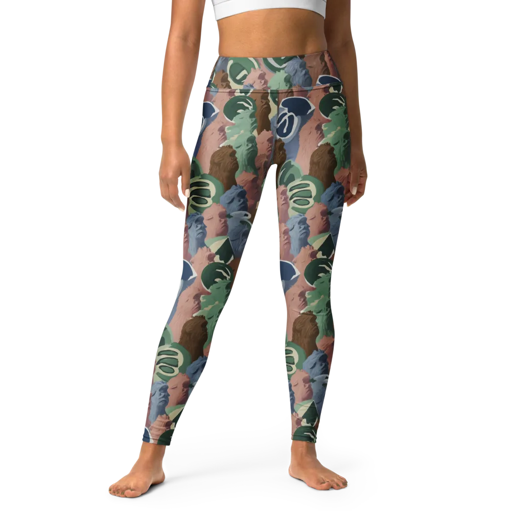 Profile Parade on Yoga Leggings — Front