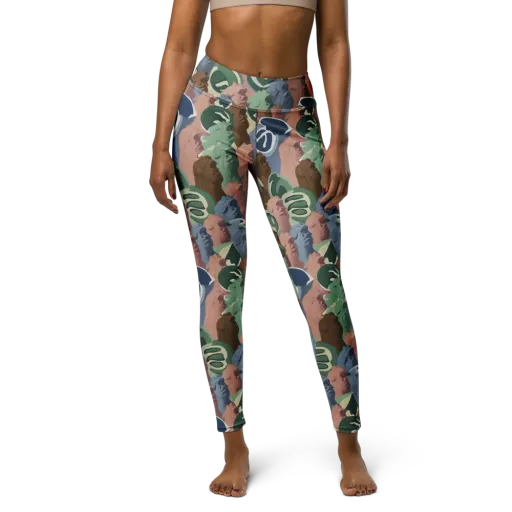 Profile Parade on a Yoga Leggings