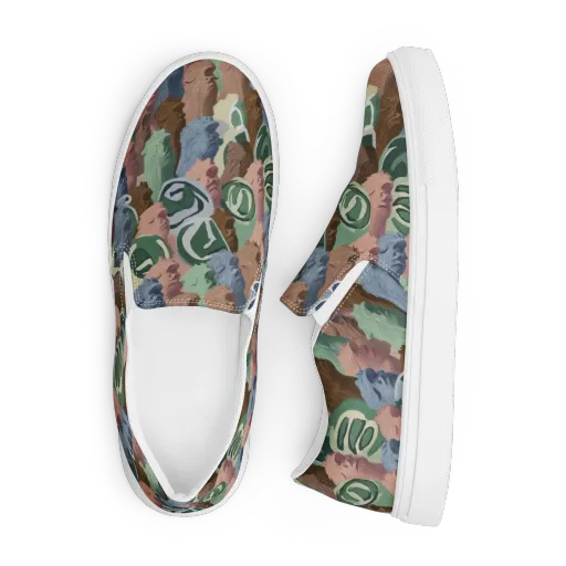 Profile Parade on a Men's Slip-On Canvas Shoes