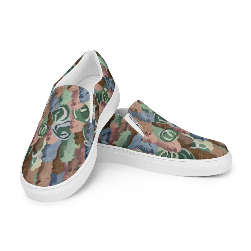 Profile Parade on Women's Slip-On Canvas Shoes — Left Front
