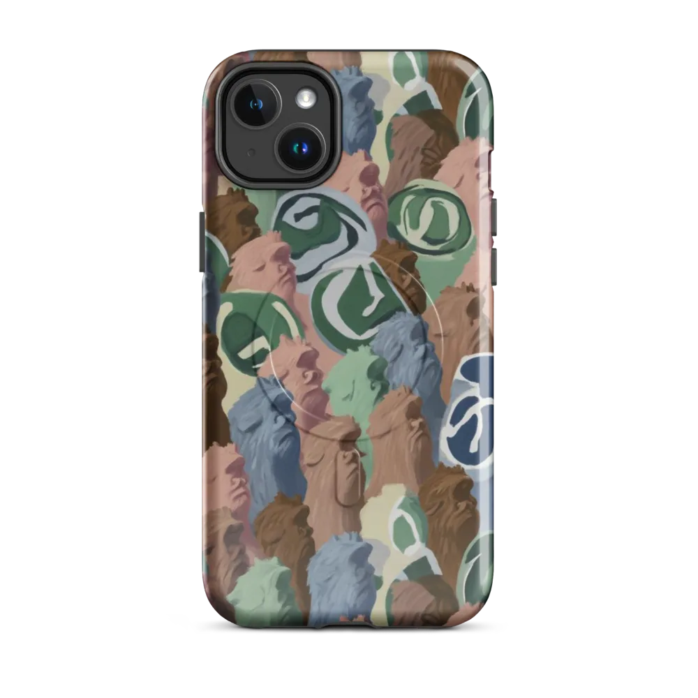Profile Parade on MagSafe Tough Case for iPhone® — Front