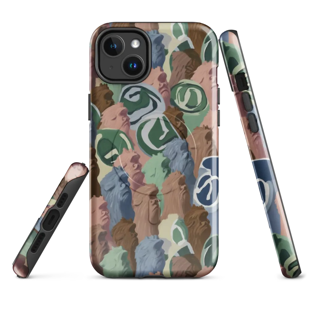 Profile Parade on MagSafe Tough Case for iPhone® — Front