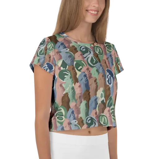 Profile Parade on a Crop Tee