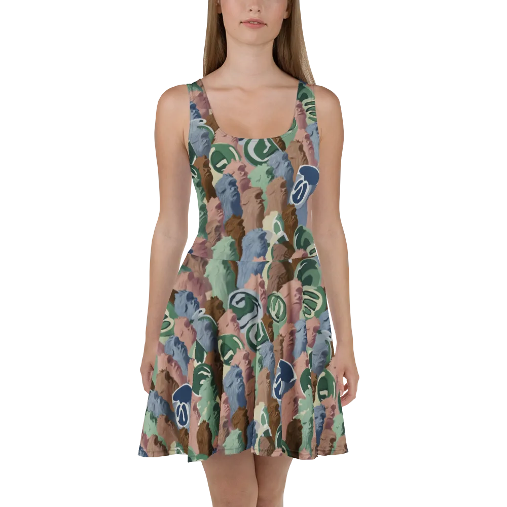 Profile Parade on Skater Dress — Front