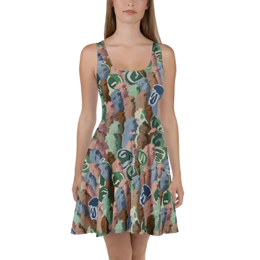 Profile Parade on a Skater Dress