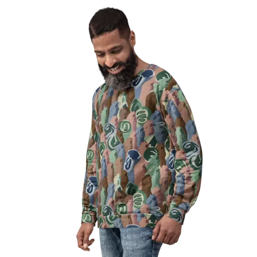 Profile Parade on a Sweatshirt