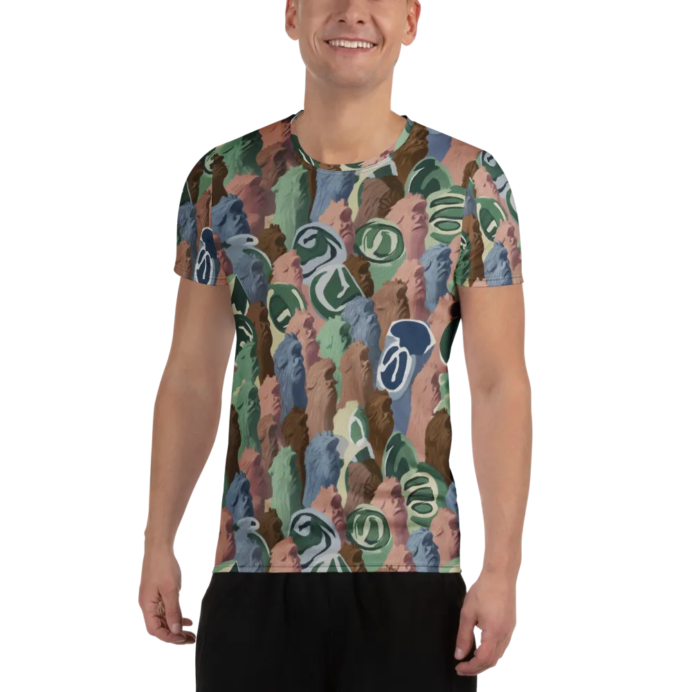 Profile Parade on Men's Athletic T-Shirt — Front